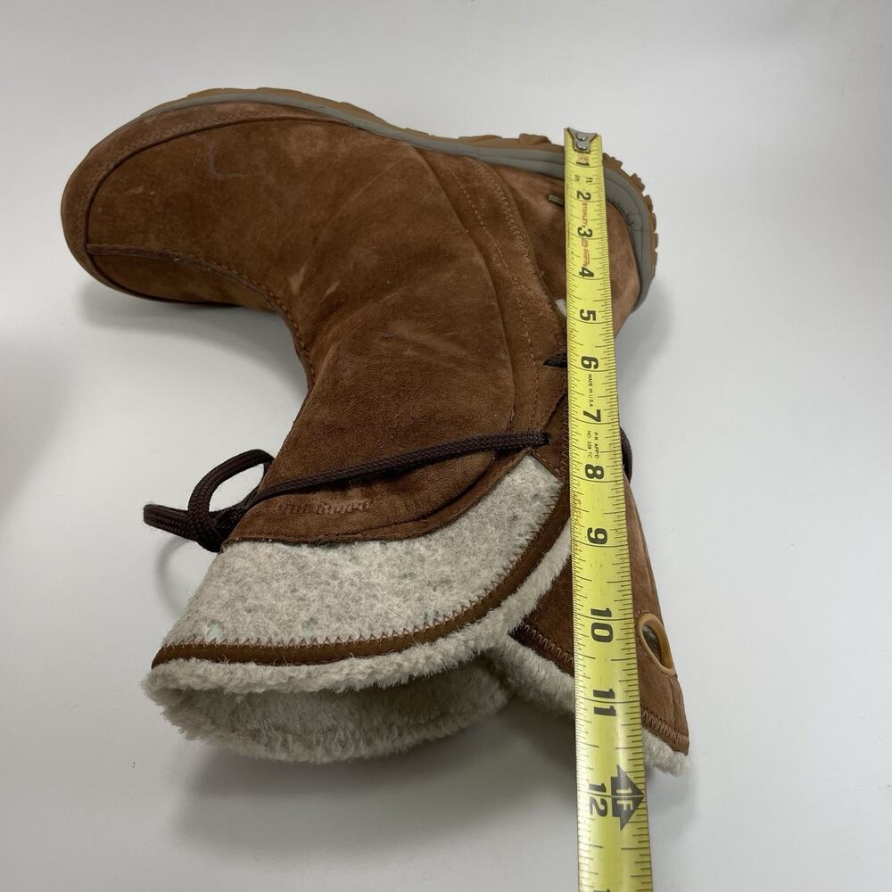 Patagonia Attlee Tie Primaloft Winter Boots Womens Size 9.5 200 Grams Waterproof - Picture 5 of 11